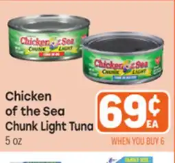 Tony’s Fresh Market Chicken of the Sea Chunk Light Tuna offer