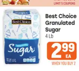 Tony’s Fresh Market Best Choice Granulated Granulated Sugar offer