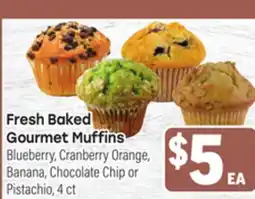 Tony’s Fresh Market Fresh Baked Gourmet Muffins offer