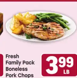 Tony’s Fresh Market Fresh Family Pack Boneless Pork Chops offer