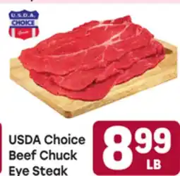 Tony’s Fresh Market USDA Choice Beef Chuck Eye Steak offer