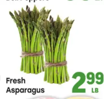 Tony’s Fresh Market Asparagus offer