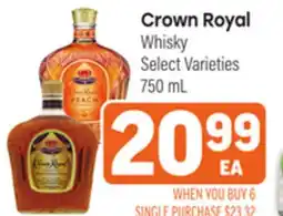 Tony’s Fresh Market Crown Royal offer