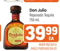 Tony’s Fresh Market Don Julio Reposado Tequila offer