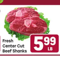 Tony’s Fresh Market Fresh Center Cut Beef Shanks offer