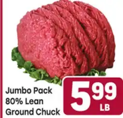 Tony’s Fresh Market Jumbo Pack 80% Lean Ground Chuck offer