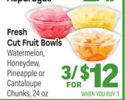 Tony’s Fresh Market Fresh Cut Fruit Bowls offer