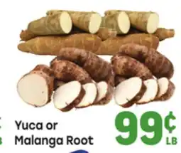 Tony’s Fresh Market Yuca or Malanga Root offer