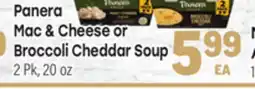 Tony’s Fresh Market Panera Mac & Cheese or Mac & Cheese or Broccoli Cheddar Soup offer