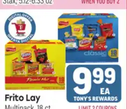 Tony’s Fresh Market Frito Lay offer