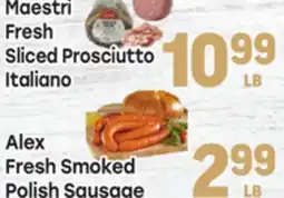 Tony’s Fresh Market Maestri Fresh Sliced Prosciutto Italiano offer