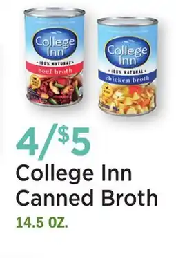 Heinen's College Inn Canned Broth offer