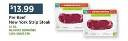 Heinen's Pre Beef New York Strip Steak offer