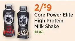 Heinen's Core Power Elite High Protein Milk Shake offer