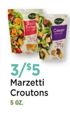 Heinen's Marzetti Croutons offer