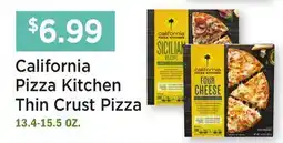 Heinen's California Pizza Kitchen Thin Crust Pizza offer