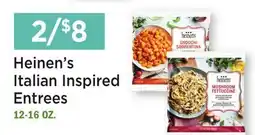 Heinen's Heinen's Italian Inspired Entrees offer