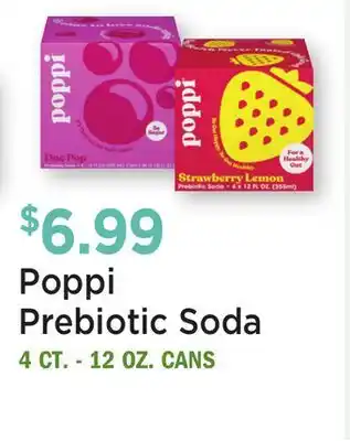 Heinen's Poppi Prebiotic Soda offer