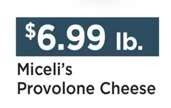 Heinen's Miceli's Provolone Cheese offer