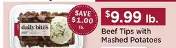 Heinen's Beef Tips with Mashed Potatoes offer