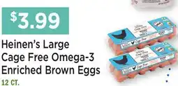 Heinen's Heinen's Large Cage Free Omega-3 Enriched Brown Eggs offer