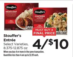 Food 4 Less Stouffer's Entrée offer