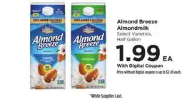 Food 4 Less Almond Breeze Almondmilk offer