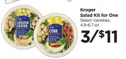Food 4 Less Kroger Salad Kit for One offer