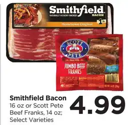 Food 4 Less Smithfield Bacon offer