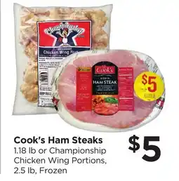 Food 4 Less Cook's Ham Steaks offer