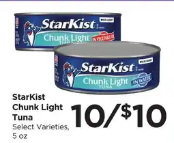 Food 4 Less StarKist Chunk Light Tuna offer
