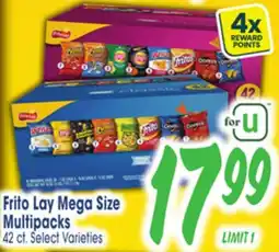 Jewel-Osco Frito Lay Mega Size Multipacks offer