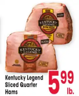Jewel-Osco Kentucky Legend Sliced Quarter Hams offer