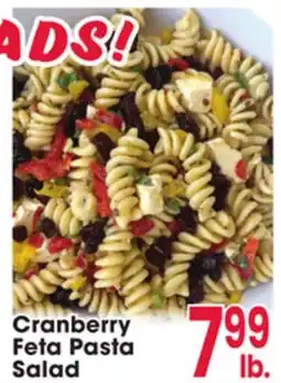 Jewel-Osco Cranberry Feta Pasta Salad offer