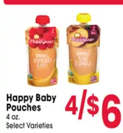 Jewel-Osco Happy Baby Pouches offer