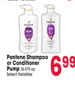 Jewel-Osco Pantene Shampoo or Conditioner Pump offer