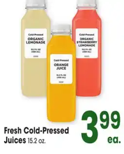 Jewel-Osco Fresh Cold-Pressed Juices offer