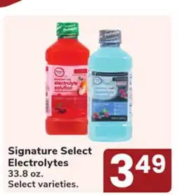 Jewel-Osco Signature Select Electrolytes offer
