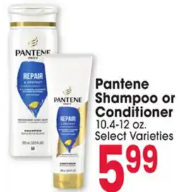Jewel-Osco Pantene Shampoo or Conditioner offer