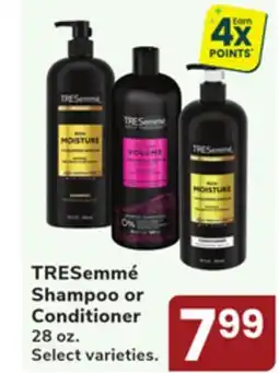 Jewel-Osco TRESemmé Shampoo or Conditioner offer