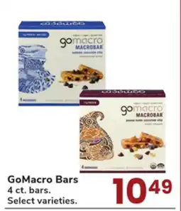 Jewel-Osco GoMacro Bars offer