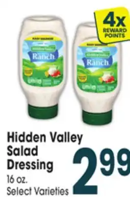 Jewel-Osco Hidden Valley Salad Dressing offer