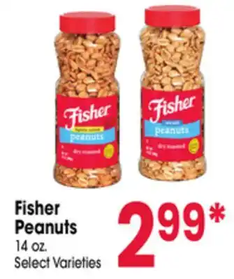 Jewel-Osco Fisher Peanuts offer