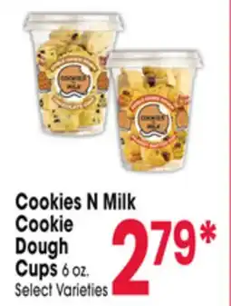 Jewel-Osco Cookies N Milk Cookie Dough Cups offer