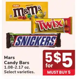 Jewel-Osco Mars Candy Bars offer