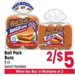 Jewel-Osco Ball Park Buns offer