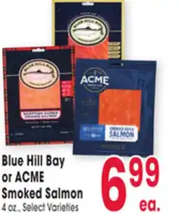 Jewel-Osco Blue Hill Bay or ACME Smoked Salmon offer