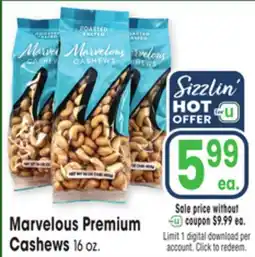 Jewel-Osco Marvelous Premium Cashews offer