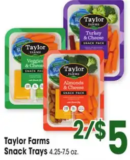 Jewel-Osco Taylor Farms Snack Trays offer