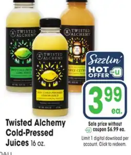 Jewel-Osco Twisted Alchemy Cold-Pressed Cold-Pressed Juices offer